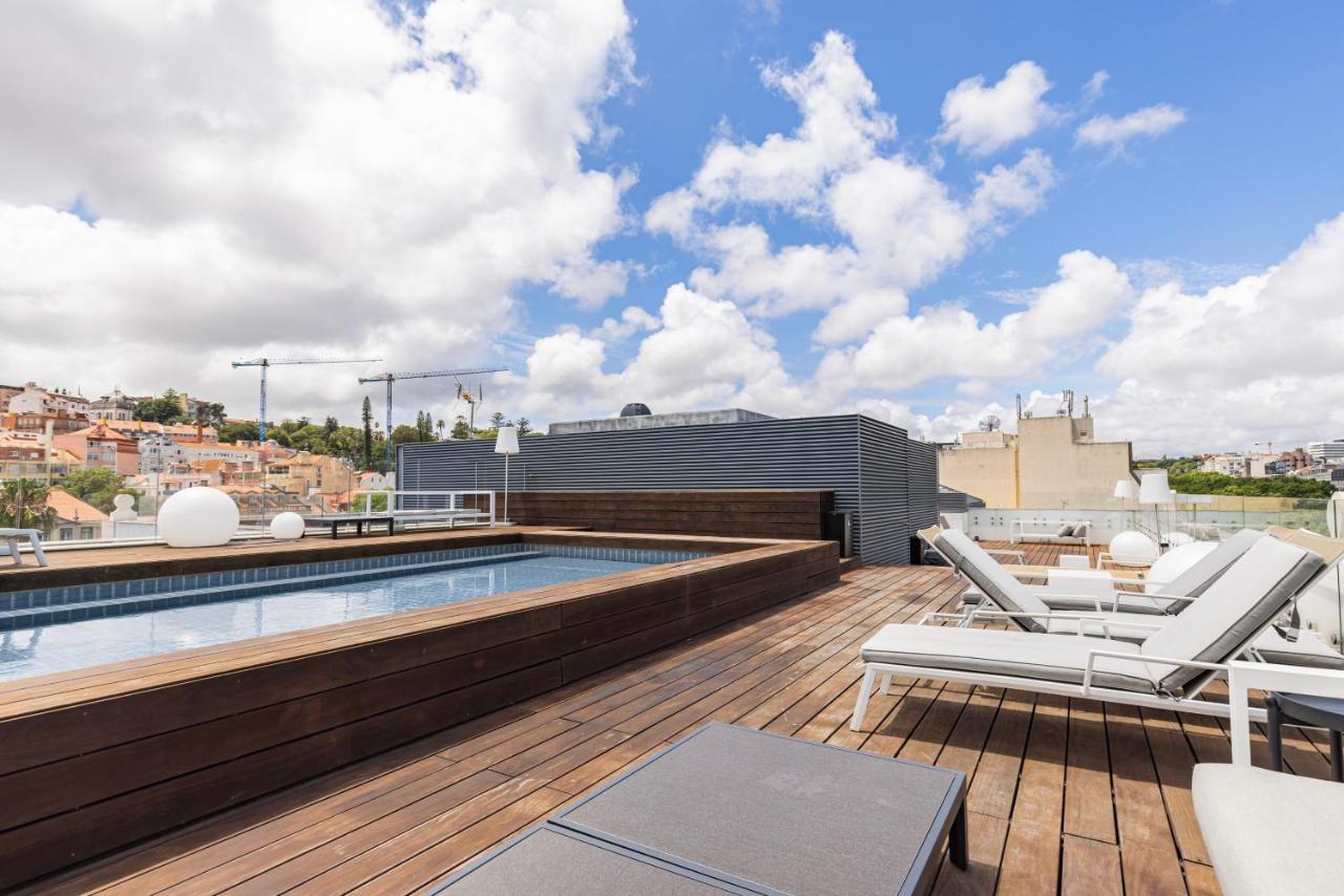 Liberdade Elegance W/Rooftop Pool By Lovelystay Lisboa Exteriör bild